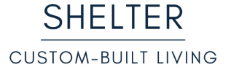 Shelter Custom-Built Living Logo